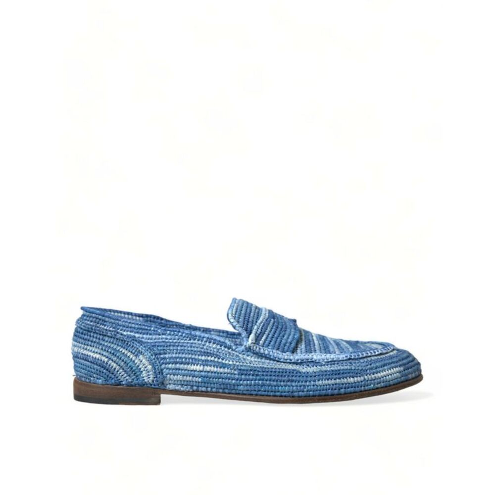 Dolce & Gabbana Blue Loafers